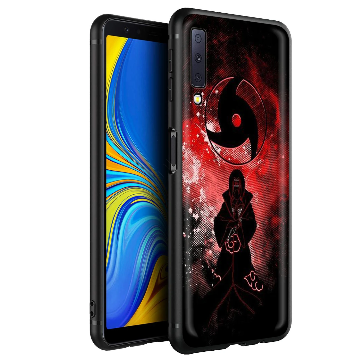 Чехол Naruto Itachi Uchiha для Samsung Galaxy J6 A9 A8 A7 A70 A6 A5 A50 A40 A30 A3 A10 A51 A71 A81 A91 2018|Бамперы| |