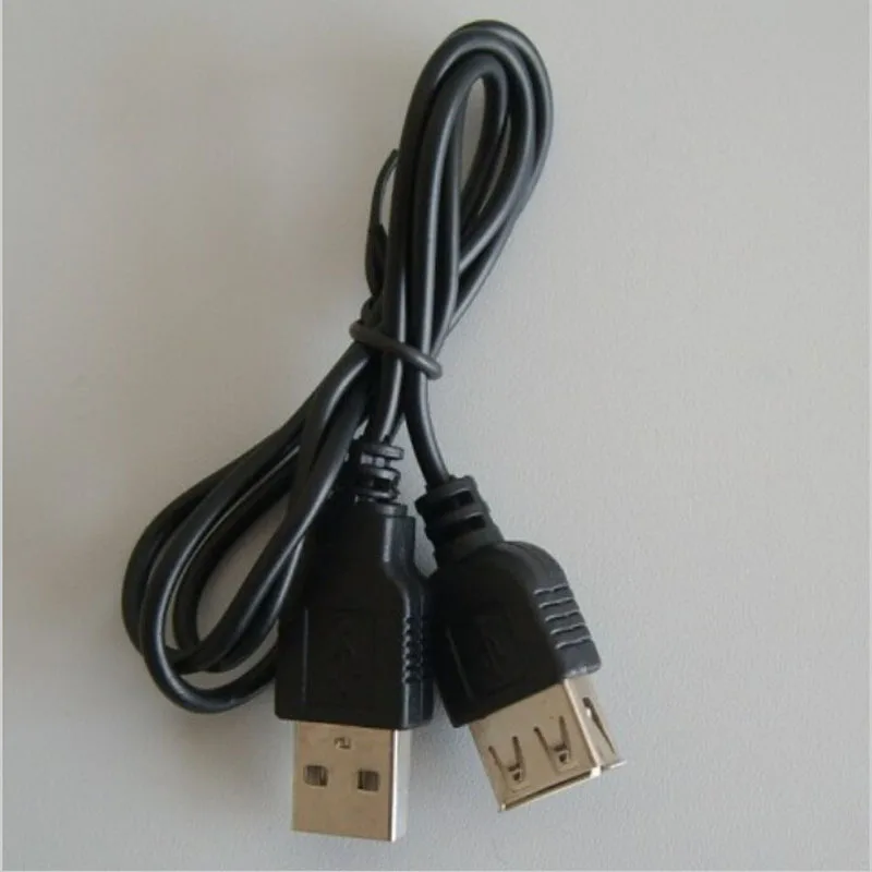 USB الذكور إلى الإناث تمديد مهايئ شاحن البيانات الحبل موسع كابل للهواتف الكمبيوتر PC لوحة المفاتيح ماوس USB الأجهزة