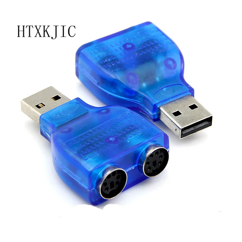 Adaptador de Cable USB macho a PS2 hembra, convertidor para teclado y