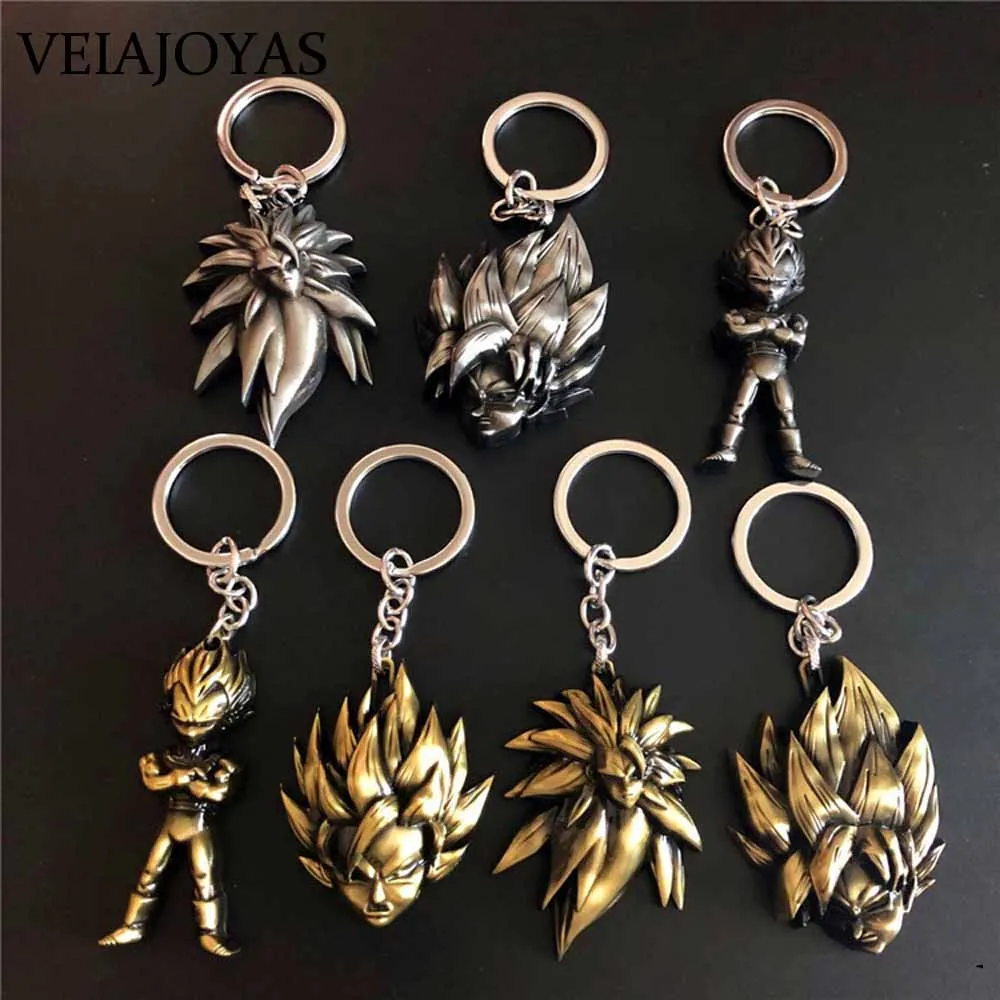 Buy Anime Dragon Ball Keychain Son Goku Saiyan 3D