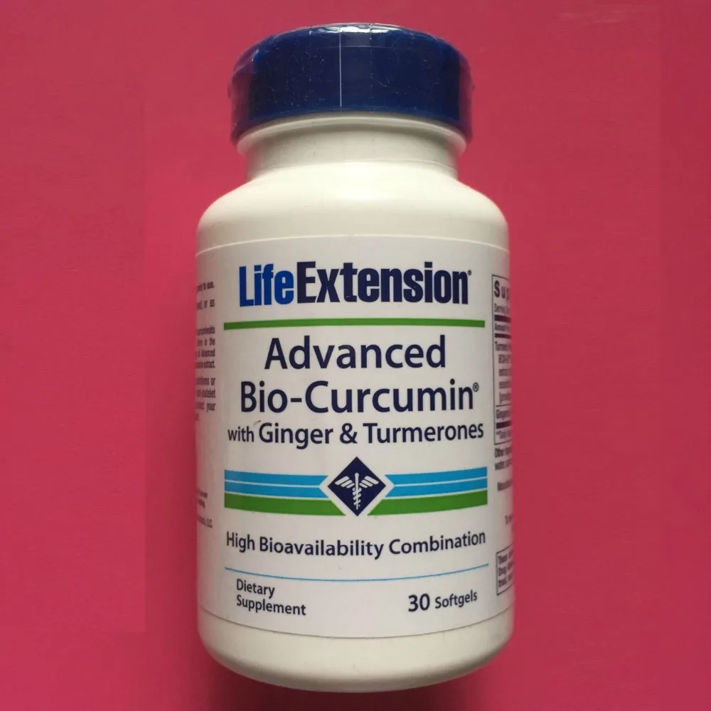 

Free shipping Advanced Bio-Curcumin with Ginger & Turmerones 600 mg 30 pcs