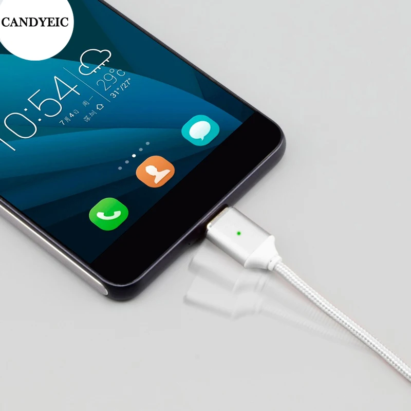 

CANDYEIC Android Magnetic Micro USB Cable For Xiaomi 4 Redmi 5 4x 4a 3 Charging, Magnetic Cable For Redmi Note 5 pro 4x 4 Charge