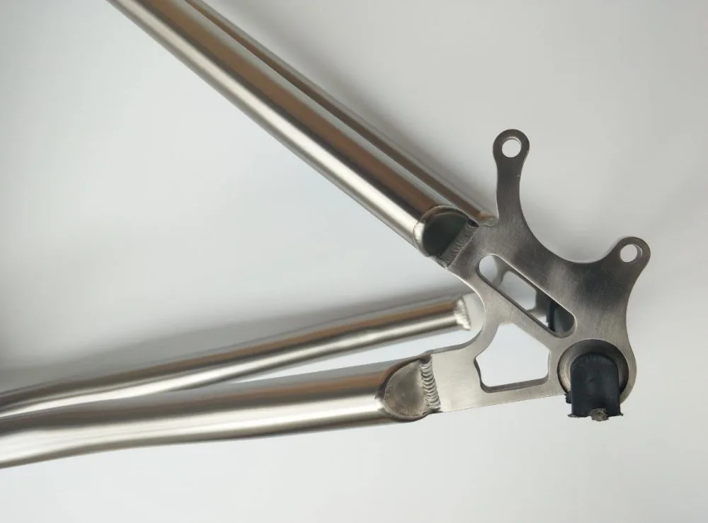 Perfect Hot selling  Disc brakes  Titanium  frame  Kalosse  27.5*17 inch  frame  Titanium   MTB frame  Mountain bike 27.5er 2