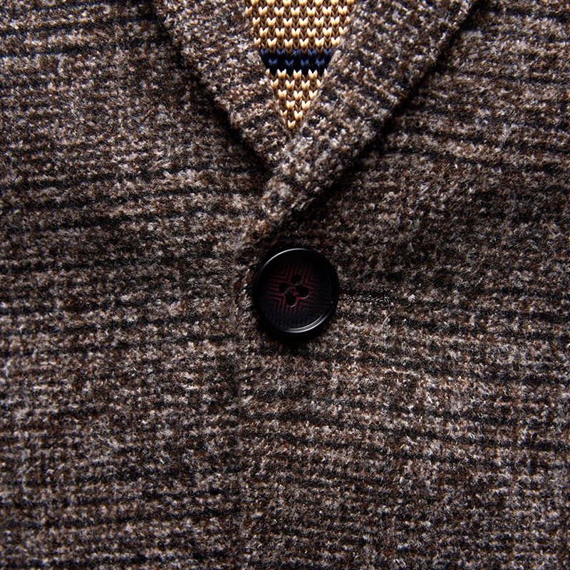 2019 New Men Blazer Jacket Slim Fit Khaki British Style Office Jacket Trajes Hombre Casuales Single Breasted Male Party Blazer
