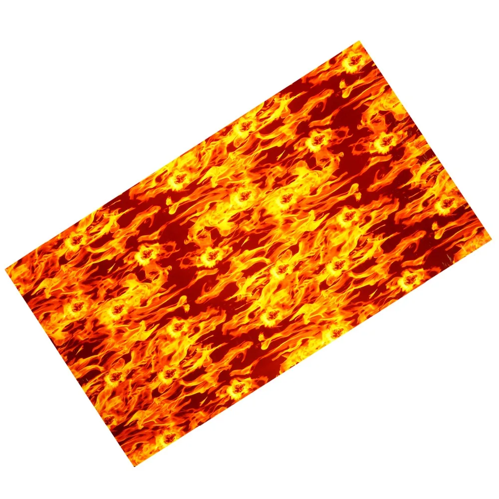 Hydro Dip Blue Fire PVA Hydrographic Film Water Transfer Printing Film 0.5*1m