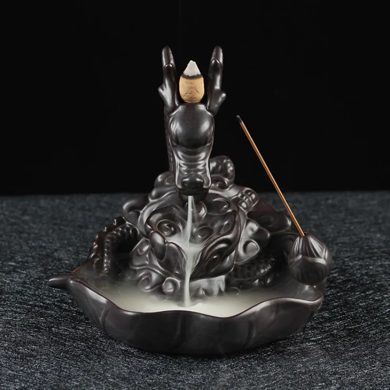 Big dragon Backflow Incense Burners or can choose different scents
