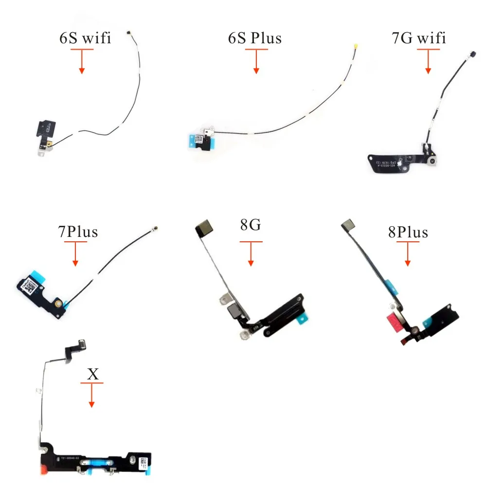Гибкий кабель wifi антенна сигнала для iPhone 6s 7 8 plus X 10 GPS гибкий на Громкий Динамик