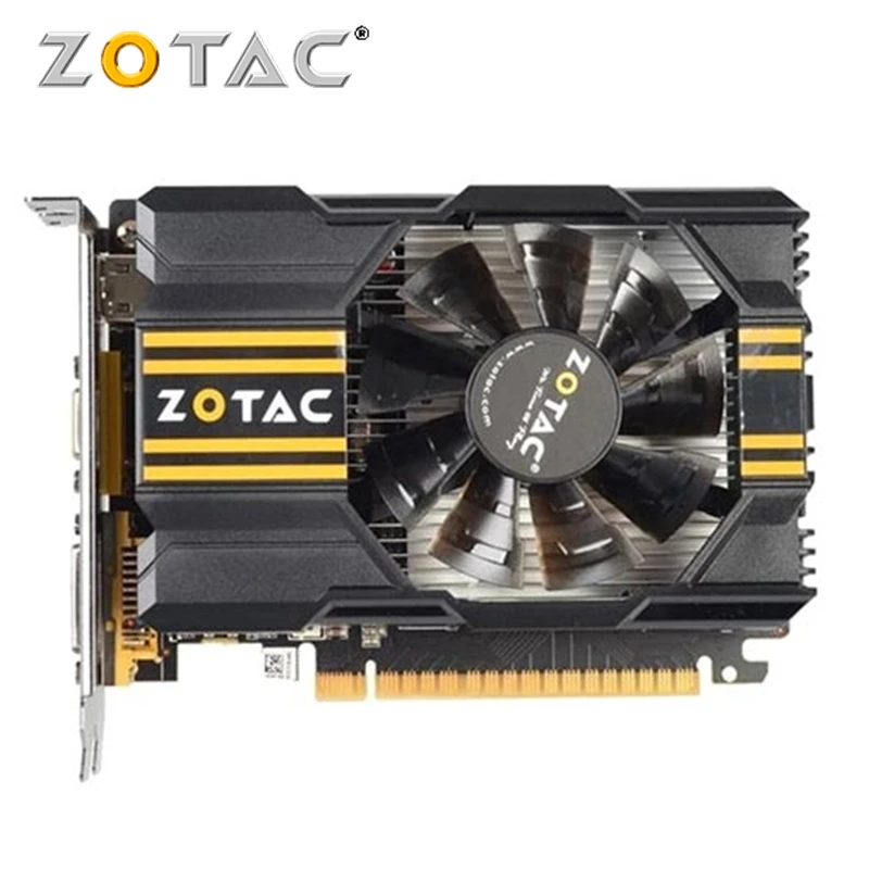 Видеокарта ZOTAC GeForce GT 630 1 ГБ 128 бит GDDR5 видеокарты GPU карта для NVIDIA оригинальная GT630 1GD5 Hdmi Dvi VGA