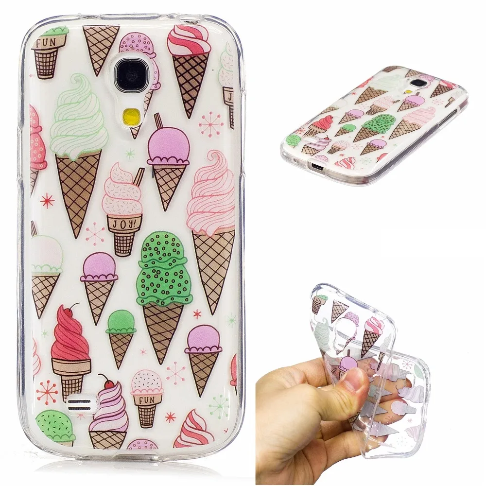Для samsung galaxy s4 mini i9190 9190 чехол милый мягкий Силиконовый ТПУ чехлы Мобильный