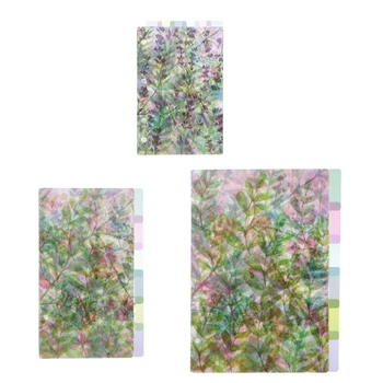 

A5 A6 A7 Catoon Clear Divider Index Pages Classified Sorter For 6-Holes Binder Index Page