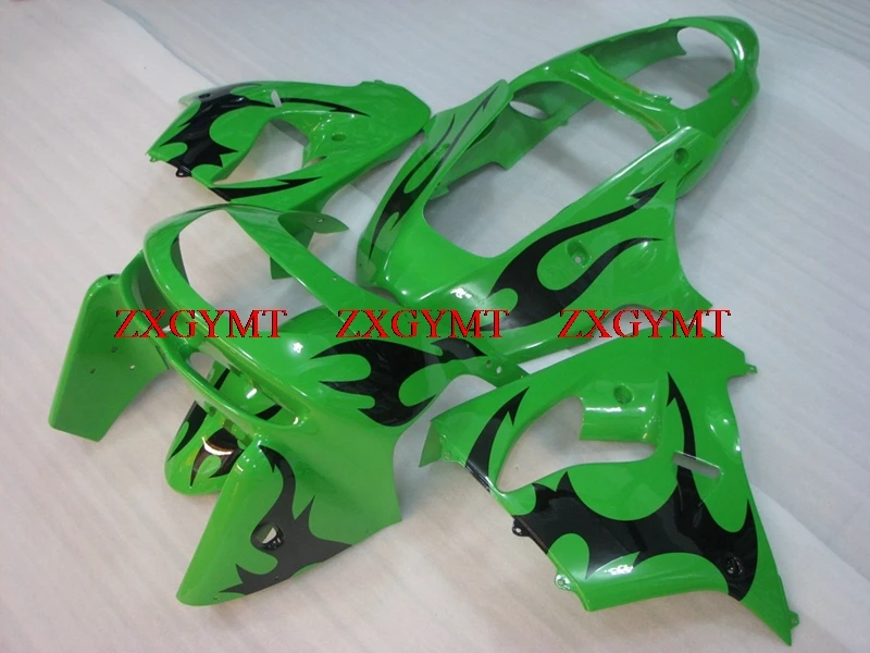 

Fairings for Zx 9r 1998 - 1999 Motorcycle Fairing Zx 9r 99 Green Black Full Body Kits Zx9r 1998