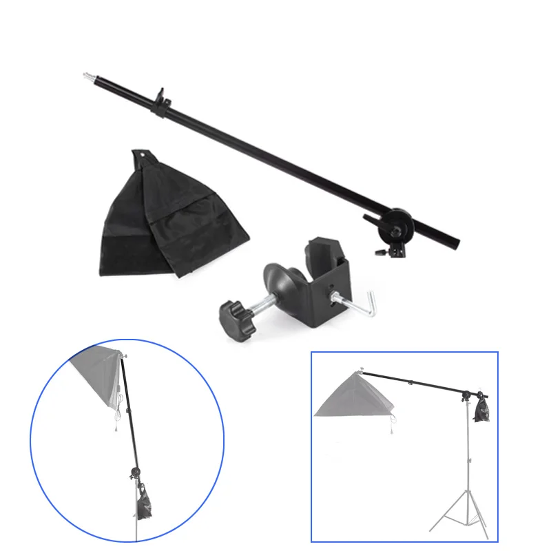Selens Photo Studio Kit светильник Stand Cross Arm With Weight Bag Accessories Extension Rod 75 135CM|Аксессуары для