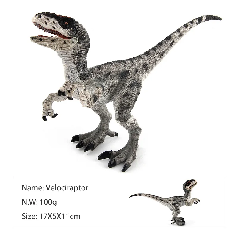 Парк Юрского периода игрушечные модели динозавров carnoaurus Dilophosaurus velocyraptor ПВХ