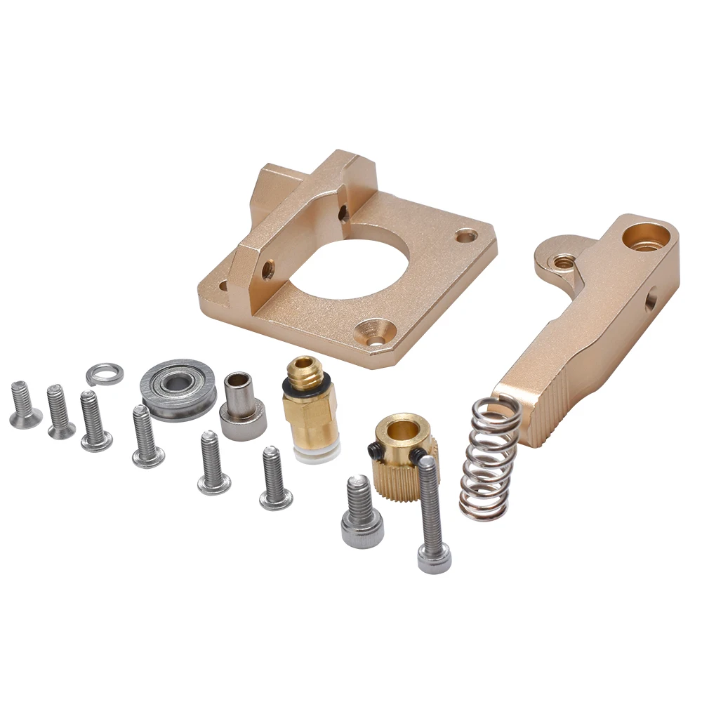 3D طابعة أجزاء MK8 الطارد ترقية الألومنيوم كتلة بودين الطارد 1.75 مللي متر خيوط Reprap البثق ل CR-7 CR-8 CR-10