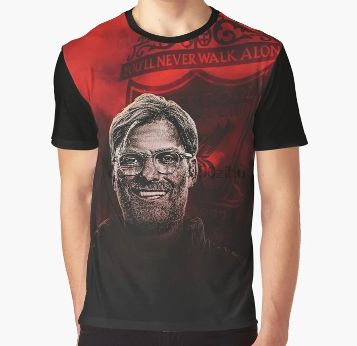 

All Over Print T Shirt Men Funny tshirt Jurgen Klopp Graphic T-Shirt