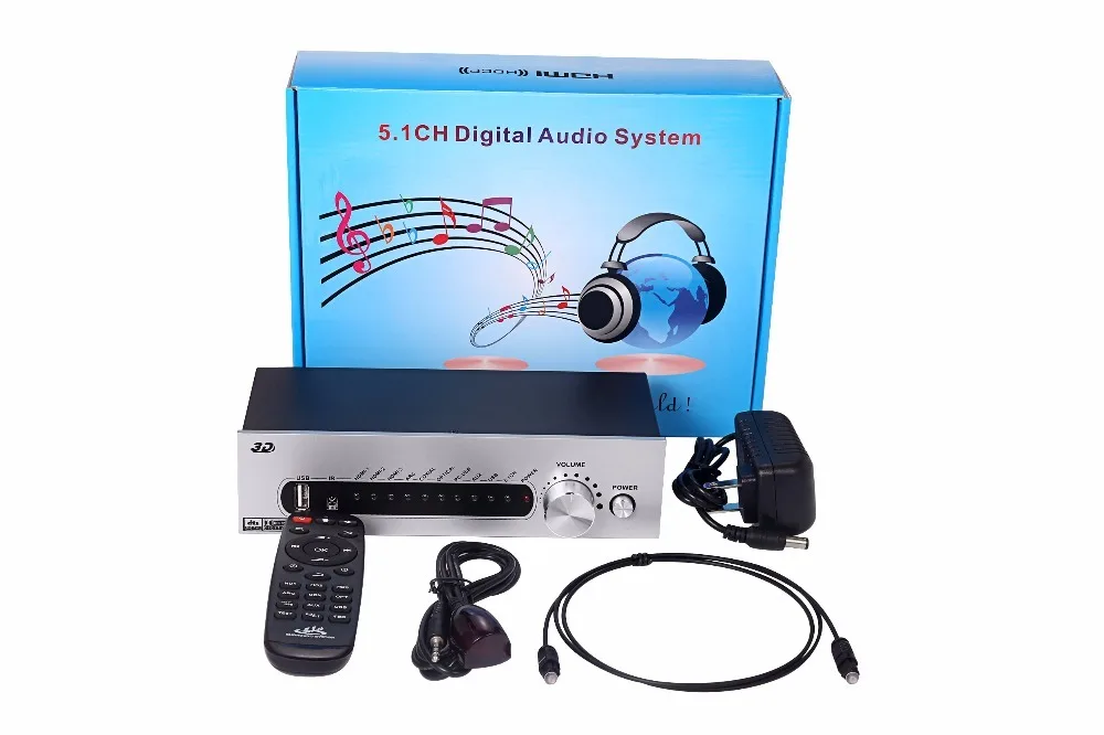 DTS/AC3 5.1 Audio Decoder Digital Audio System Converter 4K*2K HDMI USB S/PDIF Optical Coxial for 5.1 Channel Power Amplifier цена DTS/AC3 5.1 Audio Decoder Digital Audio System Converter 4K*2K HDMI USB S/PDIF Optical Coxial for 5.1 Channel Power Amplifier цены онлайн