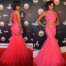 Изготовленное на заказ платье с юбкой-годе с высоким воротом, винтажное женское платье с цветочным рисунком, Персиковое платье из тюля,, Vestidos, вечернее платье, летние платья знаменитостей