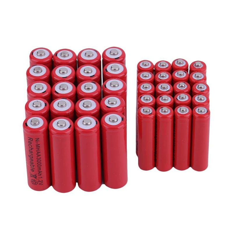 GTF 1,2 V 3000mAh AA батарея или 1800mAh AAA 1,2 V Ni-MH Аккумуляторная батарея для игрушек с дистанционным управлением аккумуляторные батареи