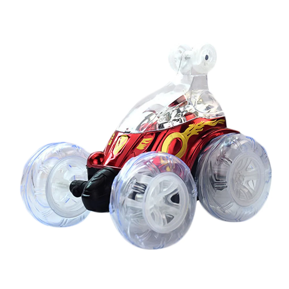 Пульт дистанционного управления Управление автомобиля игрушки внедорожных транспортных средств 360 градусов галтовка Stunt автомобилей с красочными светильник игрушки для детей