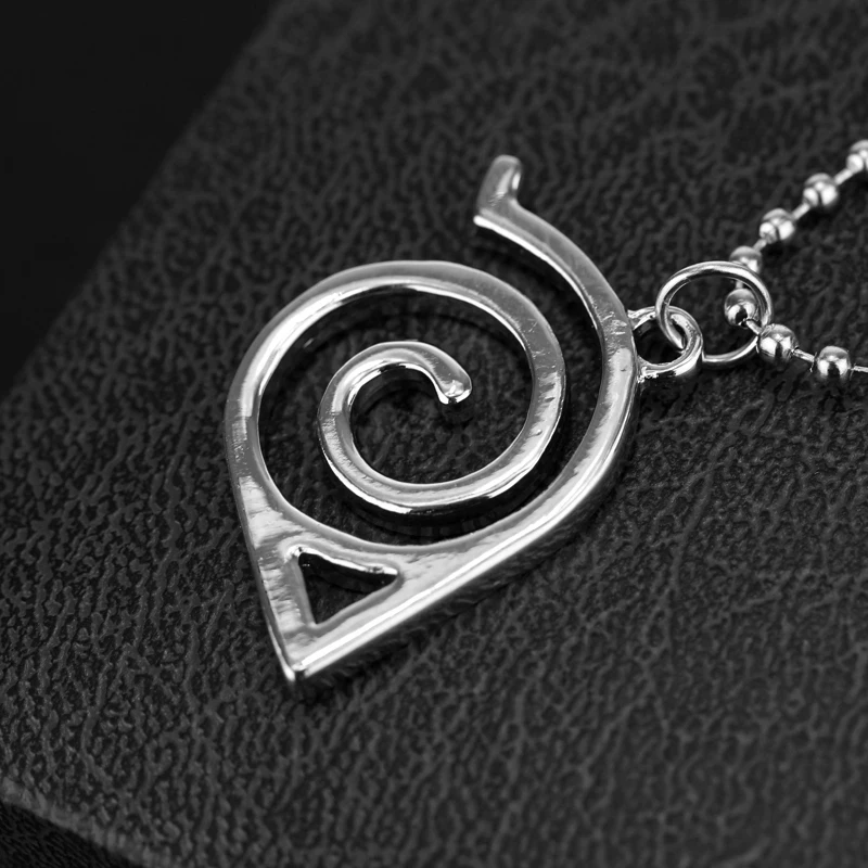 Модное классическое ожерелье с подвеской Naruto деревянный лист знак огня Konoha ожерелье-ошейник ювелирные изделия Аксессуары для женщин подарок