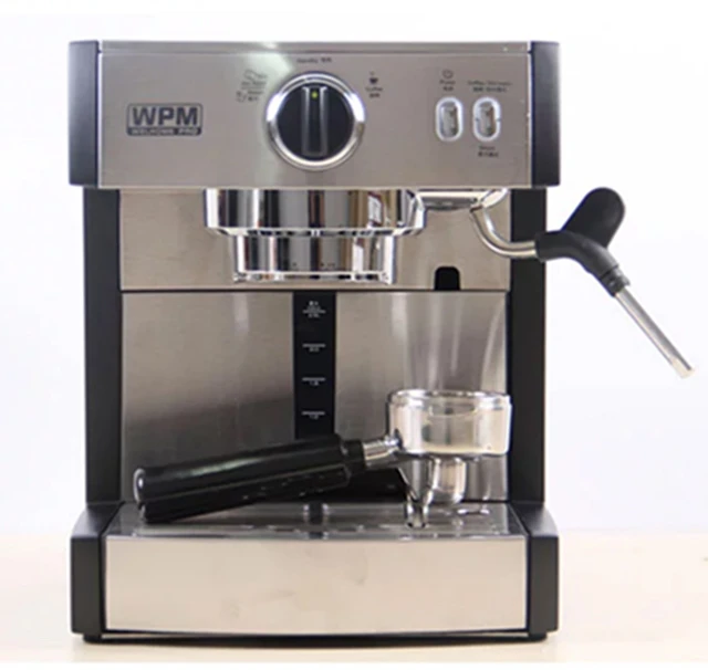 Professional Espresso Coffee Machine 15 Bar Thermoblock Latte Professional Espresso Coffee Machine 15 Bar Thermoblock Latte Cuccino Maker Stainless Steel Body