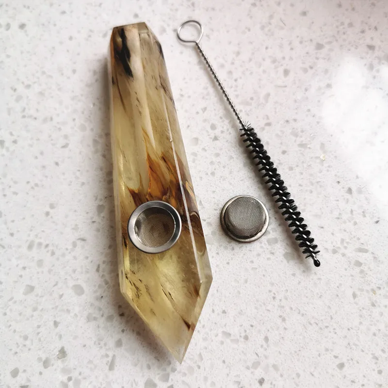 

Melting quartz crystal stone smoking pipe for weed