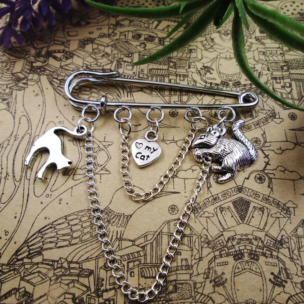 Амулет брошь lover gift jewelry and Mouse Pet loss memorial charm | Украшения и аксессуары