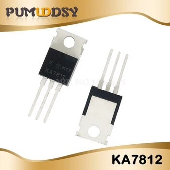 

100pcs L7812CV L7812 KA7812 MC7812 TO-220 Voltage Regulator 12V 1.5A new and original