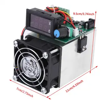 

Electronic Load 0-10A 100W DC 12V Discharge Battery Capacity Tester Testing Module High quality