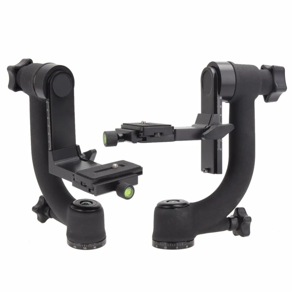 

High quality professional Gimbal head adjustable cantilever crane jib see panoramic head for Cameras DSLR CANON SONY NIKON