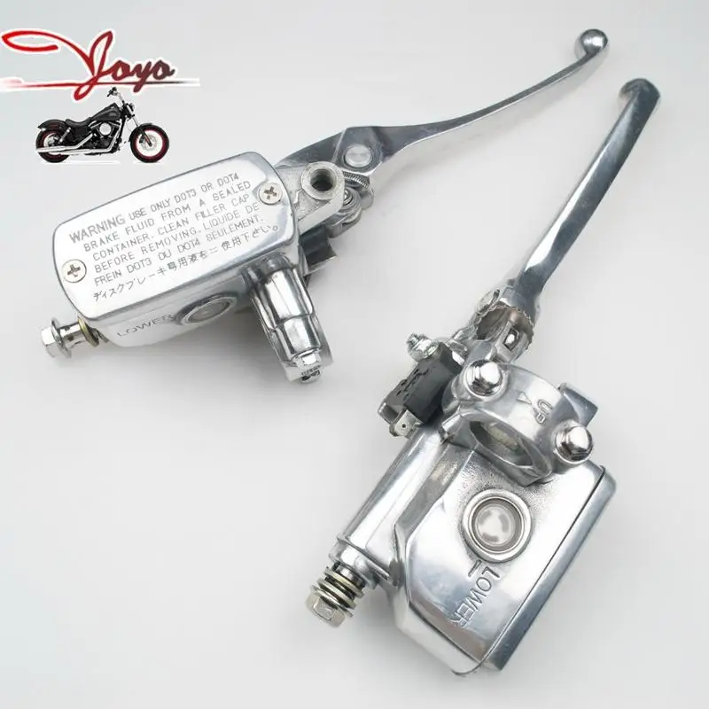 

7/8" Polishing Clutch/Brake Master Cylinder For Motorcycle ATV Vintage Street