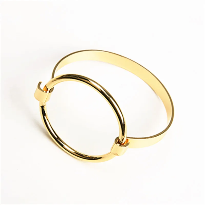 

Europe and the United States exaggerate smooth circle bangle bracelet lady fashion bracelets bracelets