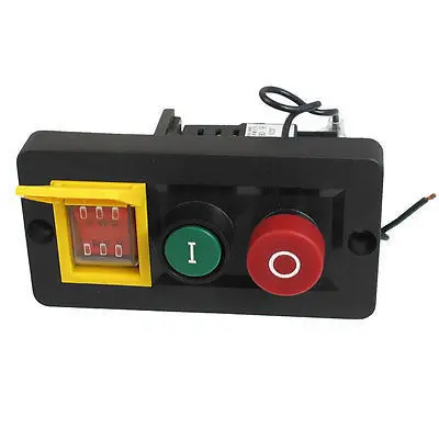

Free shippingWaterproof 3PDT Electromagnetic Switch 230VAC 8A/16A w DPDT Rocker Switch