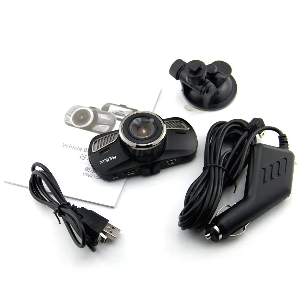 2.7 &quot1440 P Full HD регистраторы 170 широкий угол автомобиля на тире видео G Сенсор