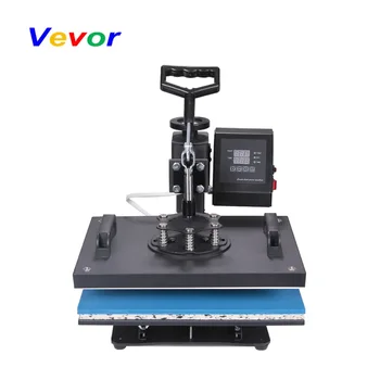 

VEVOR 6 In 1 Heat Press Machine Digital Transfer Sublimation T-shirt Mug Hat