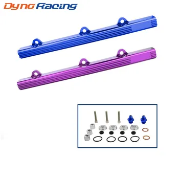 

New Fuel Rail Aluminium Fuel Rail For Mitsubishi Lancer EVO 3 4G63 Turbo 1992-1995 Fuel Rail Kits Fuel Supply YC100799