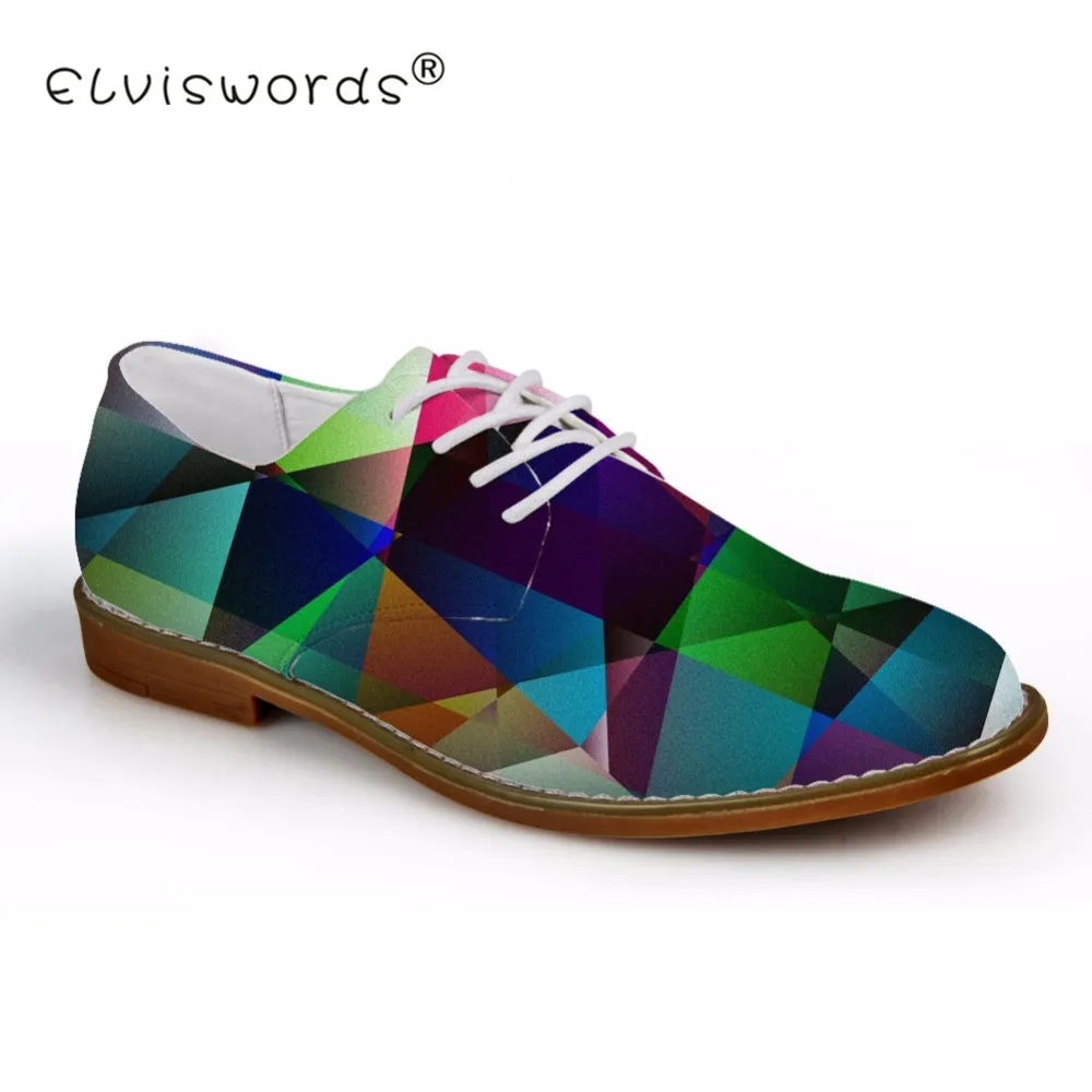 

2018 Autumn Men Casual Oxfords Shoes 3D Geometry Pattern Men's Synthetic Oxfords Shoes High Quality Leather Shoes