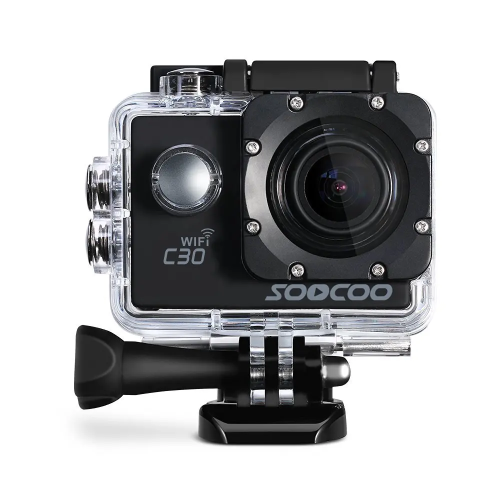 SOOCOO C30 4K Wifi Action Sports Camera Built in Gyro Adjustable
