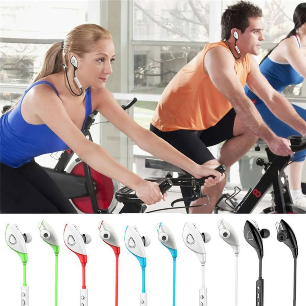 

QY7SV Bluetooth Headset V4 .1 Private Motion Bluetooth Headset Headsets Earphones Head-phone Sports Music Handsfree