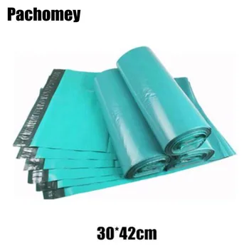 

30*42CM(11.82''*16.54'') Green Self Seal Mailer Large Poly Bags Plastic Envelope Courier Destructive Postal Mailing Bags PP615
