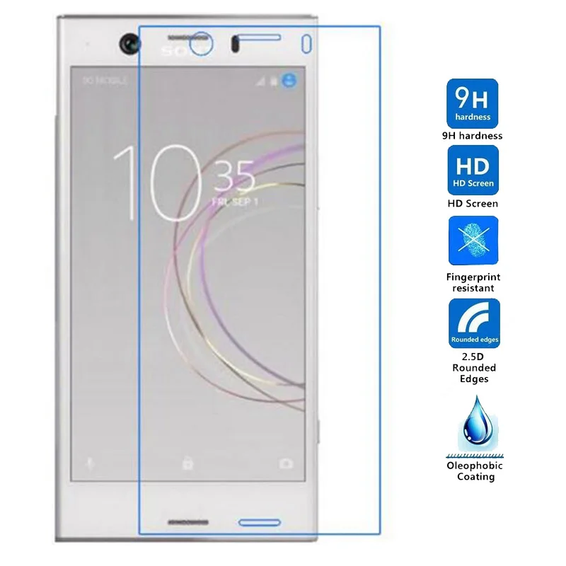 Для Sony Xperia XZ1 закаленное стекло 2.5D 0 266 мм 9H закаленная защитная пленка