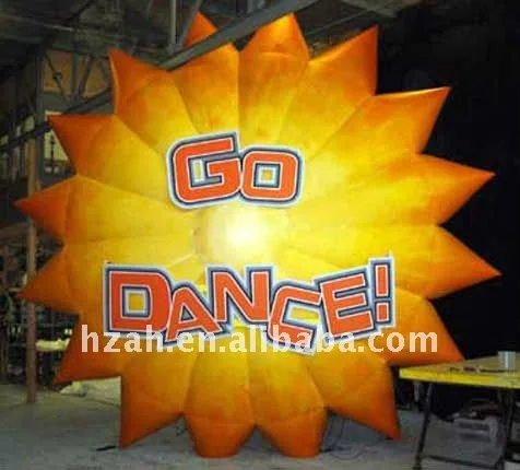 

inflated sunflower inflatable flower for decoration