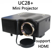 UNIC Multidimension UC28 household mini LED projector Support computer TV USB flash SD card and DVD