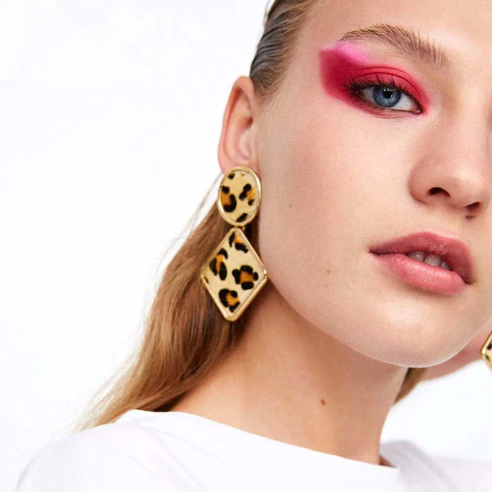2018-Fashion-Za-Geometric-Round-Square-Drop-Earrings-Fashion-Party-Women-Leopard-Long-Dangle-Earrings-Boho