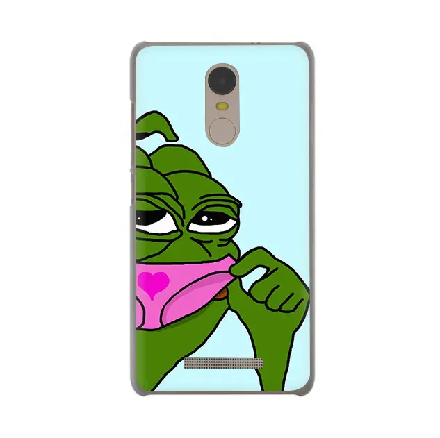 Интернет мем самодовольный лягушка Pepe жесткий чехол для телефона для Xiaomi Redmi K20 7A 8A 6A 4A Примечание 8 7 6 5 4 Plus Pro 4X