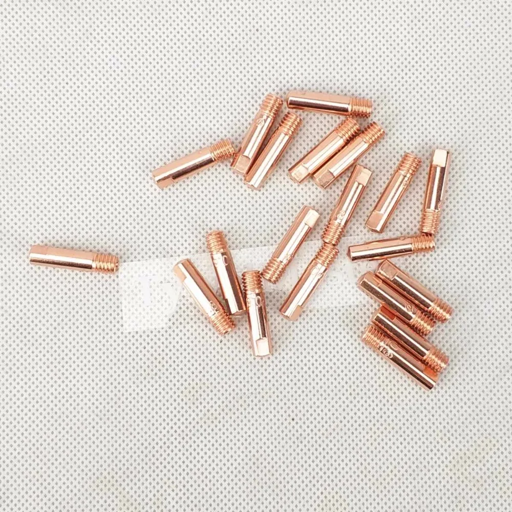 20pcs 15AK Contact Tip CuCrZr MIG Torch/Gun Consumables 0.8/1.0/1.2mm M6x25mm Welding Tips for Euro Style MIG MAG Welding Torch 20pcs 15AK Contact Tip CuCrZr MIG Torch/Gun Consumables 0.8/1.0/1.2mm M6x25mm Welding Tips for Euro Style MIG MAG Welding Torch