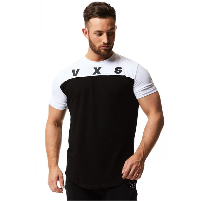

Hot sell 2018 New Fashion Famous brand hollistic t shirt men 100 % cotton Top tees men T-shirt,summer style exercise t-shirt