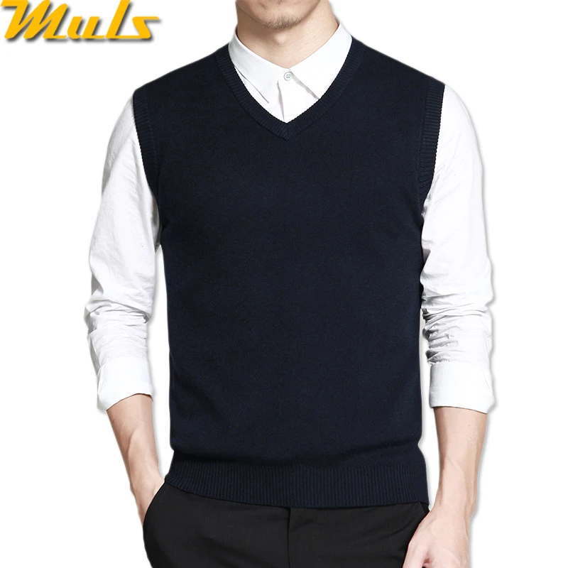 black sweater vest mens