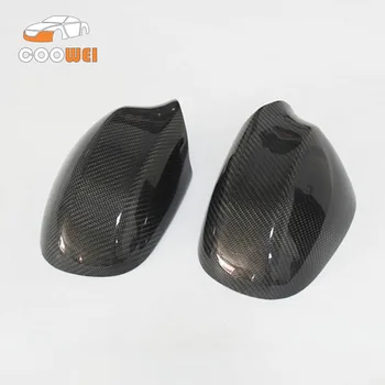 

Car styling high quality E90 carbon fiber rearview mirror cover caps For BMW E90