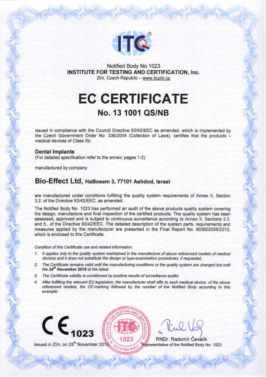 EC CERTIFICATION 1